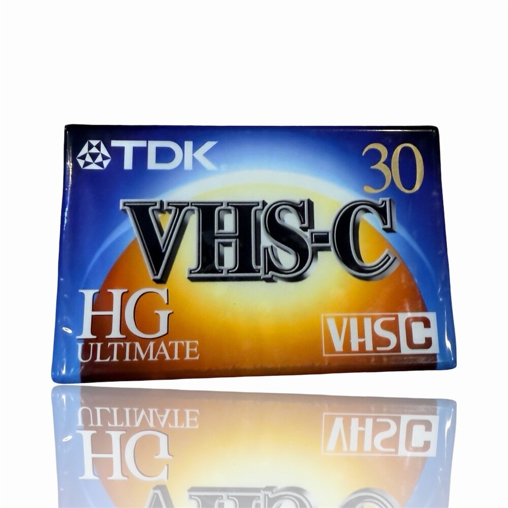 TDK VHS-C HG Ultimate 30-Minute Compact VHS Camcorder Videotape TC-30HG